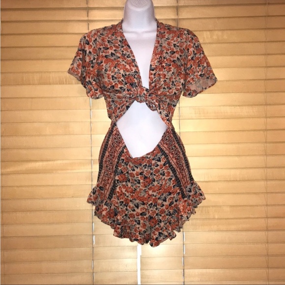 Free People Surf Date Romper - Picture 2 of 12